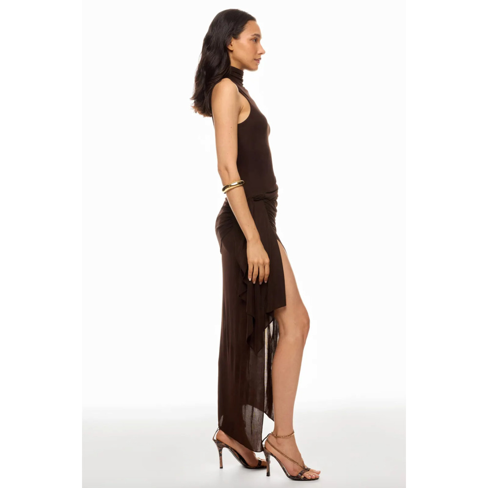 Ronny Kobo Crystal Dress in Brown Size XS - Picture 2 of 9